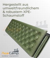 Foldable Insulated Seat Pad, 40 x 30 x 1 cm, Green