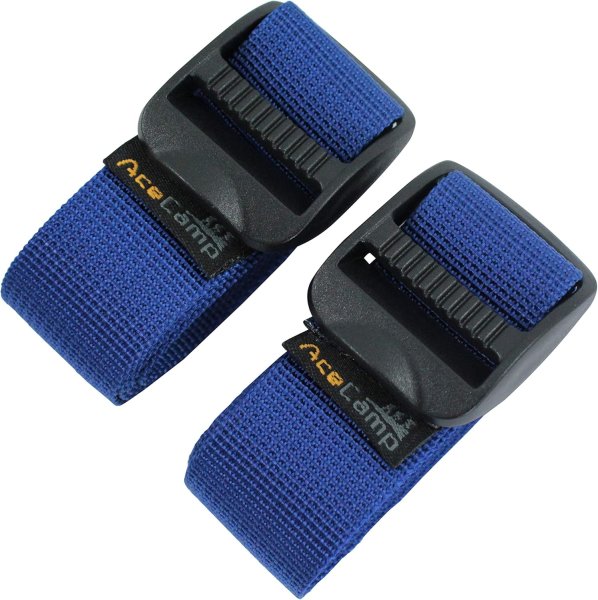 Nylon Utility Strap 65cm  2pcs/pack Blue