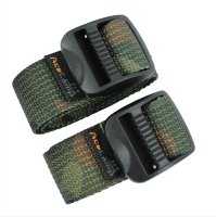 Nylon Utility Strap, 65 cm, 2-pack, Camo Green