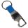 munkees Keychain with 3 functions, carabiners, LED, bottle opener, blue, 1104 &ndash; with printed price &euro; 6,99