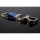 munkees Keychain with 3 functions, carabiners, LED, bottle opener, blue, 1104 &ndash; with printed price &euro; 6,99