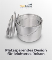 AceCamp Cooking Pot Outdoor Indoor Camping and Trekking