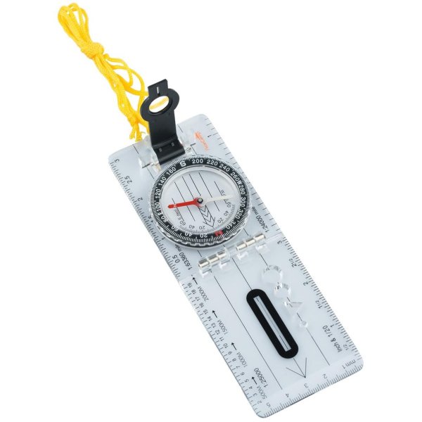 AceCamp Foldable Baseplate Map Compass with Sighting Line