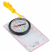 Fluorescent Baseplate Map Compass