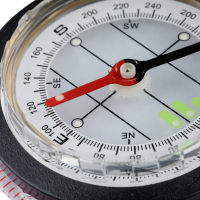 Fluorescent Baseplate Map Compass