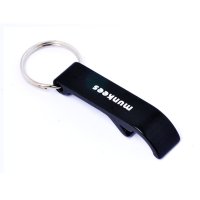 munkees Basic Keychain with Bottle Opener, Aluminium &ndash; with printed price &euro; 4,99