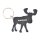 Moose Keychain, versatile, practical and stylish &ndash; with printed price &euro; 4,99