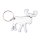 Moose Keychain, versatile, practical and stylish &ndash; with printed price &euro; 4,99