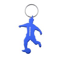Munkees footballer keyring with bottle opener, key ring...