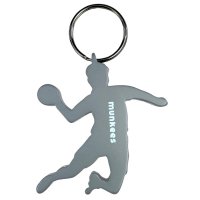 Munkees Handballer Handball Player Key Ring with Bottle...