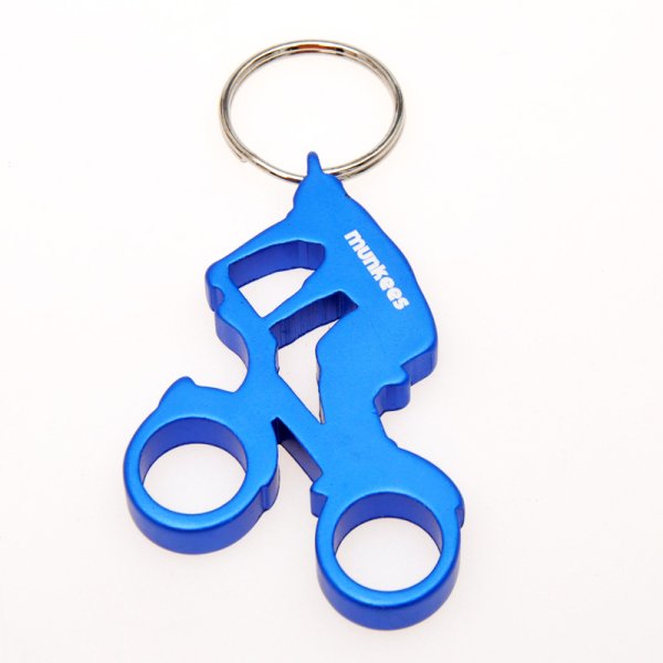 munkees Biker Keychain with Bottle Opener, Aluminium &ndash; with printed price &euro; 4,99