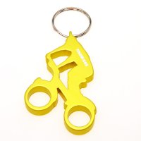 munkees Biker Keychain with Bottle Opener, Aluminium...
