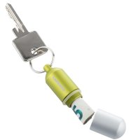 munkees Pill Box Keychain, Waterproof &ndash; with printed price