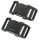 Side-release Buckle in 20/25/38/50 mm, Black, Plastic