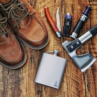 Bacchus Titanium Flask
