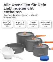 Feast 4 Cookware, Orange