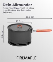 Feast K2 Pot, Orange