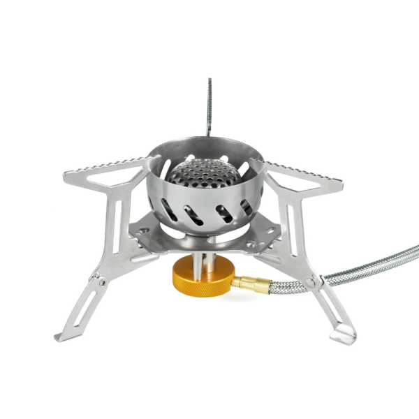 Fire-Maple FMS-121 Spark Camping Stove, Stainless Steel/Aluminium, 2200 W, foldable
