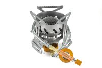 Fire-Maple FMS-121 Spark Camping Stove, Stainless Steel/Aluminium, 2200 W, foldable