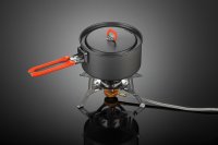 Fire-Maple FMS-121 Spark Camping Stove, Stainless Steel/Aluminium, 2200 W, foldable