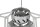 Fire-Maple FMS-121 Spark Camping Stove, Stainless Steel/Aluminium, 2200 W, foldable