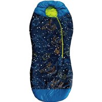 AceCamp Youth Glow-in-the-Dark Mummy Sleeping Bag, Blue