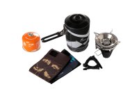 Star X2 Gas Stove Set, Black
