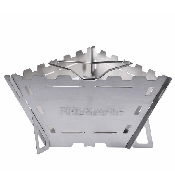 Wood grill with 3 panels