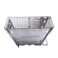 Maverick Modular Wood Grill, with 4 Panels and Grill Grate