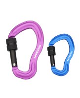 Carabiner with Screw Lock "Ear" - 2pcs &ndash;...
