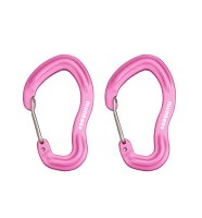 Karabiner mit Drahtschnapper "Ohr" - 2 Stk &ndash; mit Preisaufdruck 6,99 &euro;