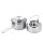 Antarcti Stainless Steel Pot & Kettle Set, incl. 2 Tritan Bowls