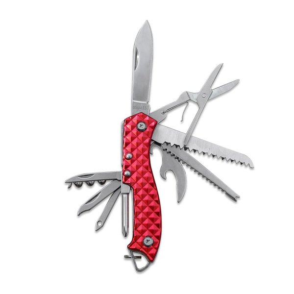 Pocket Knife METALL Red &ndash; without printed price