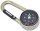 Carabiner Compass with Thermometer &ndash; without printed price