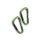 Carabiner D-Shape - &Oslash; 5 x 50 mm (2pcs) &ndash; without printed price