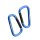 Carabiner D-Shape - &Oslash; 6 x 60 mm (2 pcs) &ndash; without printed price