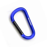 Carabiner D-Shape - &Oslash; 8 x 80 mm &ndash; without...