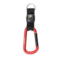 Carabiner &Oslash; 8 mm with compass strap &ndash; without printed price