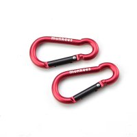Carabiner Pear Shape &ndash; &Oslash; 5 x 50 mm - 2pcs...