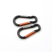 Carabiner Pear Shape &ndash; &Oslash; 5 x 50 mm - 2pcs...