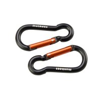 Carabiner Pear Shape &ndash; &Oslash; 6 x 60 mm - 2pcs...