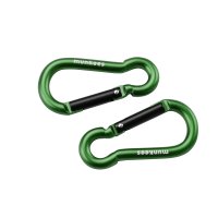 Carabiner Pear Shape &ndash; &Oslash; 6 x 60 mm - 2pcs &ndash; without printed price