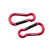 Carabiner Pear Shape &ndash; &Oslash; 6 x 60 mm - 2pcs &ndash; without printed price