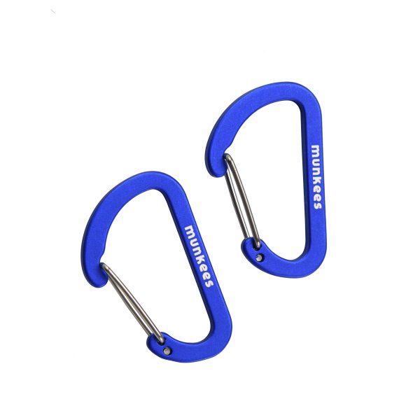 Flat Wire Gate Carabiner &Oslash; 4 x 40 mm &ndash; without printed price