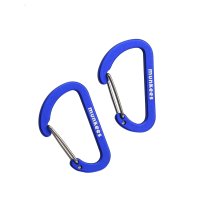 Flat Wire Gate Carabiner &Oslash; 4 x 40 mm &ndash;...