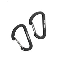 Flat Wire Gate Carabiner &Oslash; 4 x 40 mm &ndash; without printed price