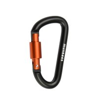 Carabiner with Screw Lock &Oslash; 8 mm &ndash; without printed price