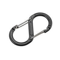 munkees S-Form Karabiner mit Drahtschnapper &ndash; ohne...