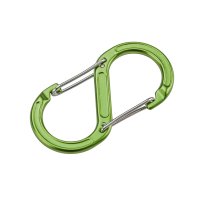 munkees S-Form Karabiner mit Drahtschnapper &ndash; ohne Preisaufdruck