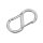 munkees S-Form Karabiner mit Drahtschnapper &ndash; ohne Preisaufdruck